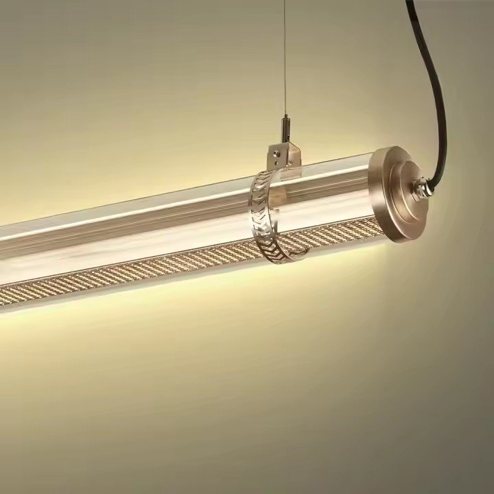 Tubular Industrial Linear Light 20w 45w 4000k LED Vapor Tight Durable Ip65 LED decoration tubular Light
