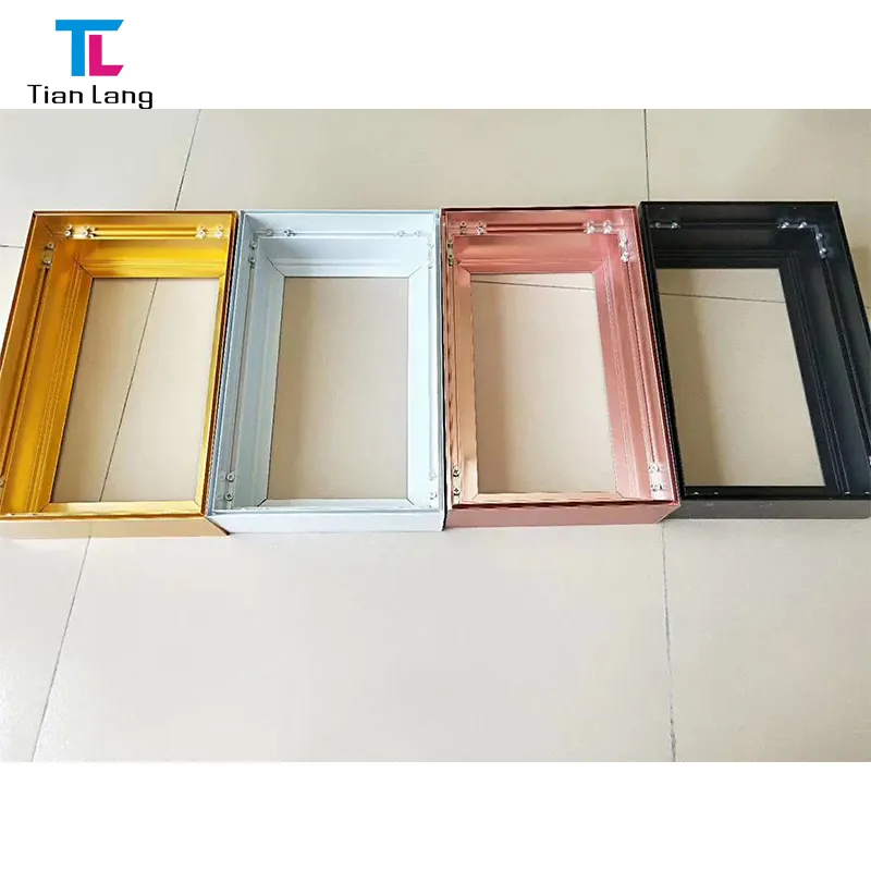 LED light box can add your own logo aluminum frame outdoor waterproof cloth light box