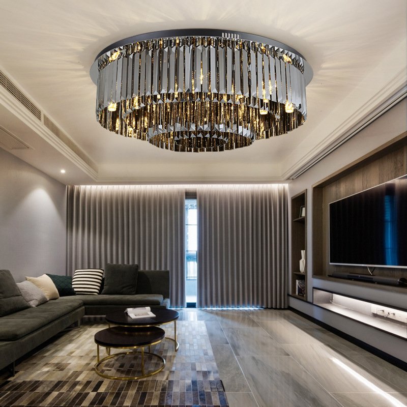 Chandelier classic indoor decorative hanging panel ceiling lights pendent light