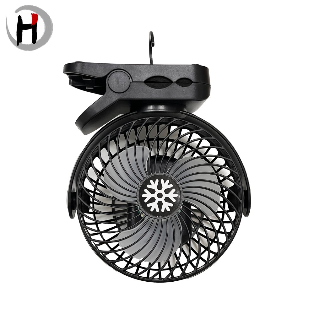 Portable Rechargeable Multifunctional LED Light Mini USB Fan for Outdoor Camping & Hiking Ceiling Fans