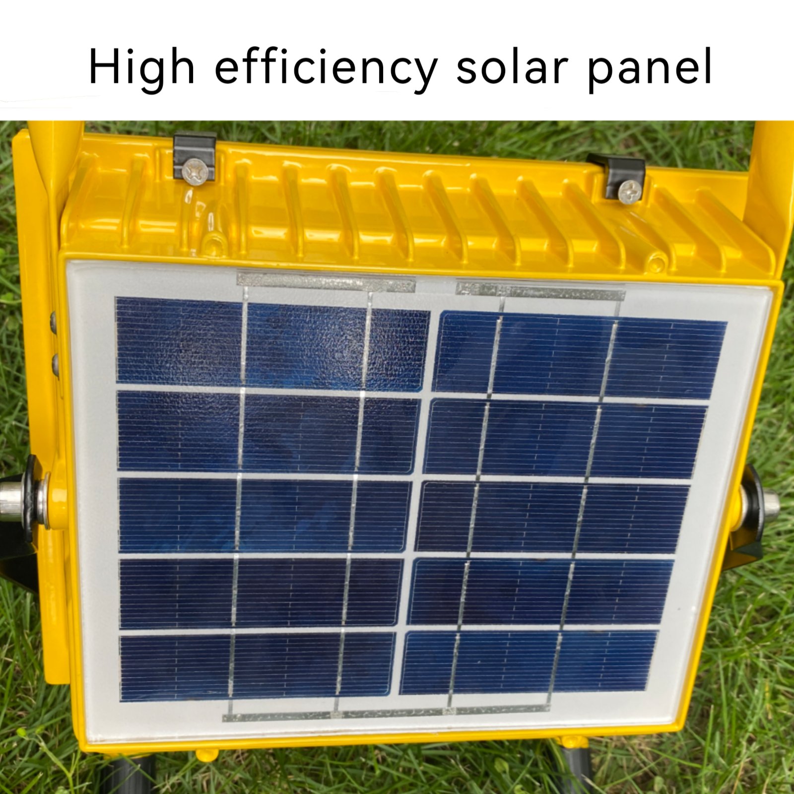 NEW IP65 High convertion solar powered lampe solaire flood light 100W200W Integrated Waterproof rechargeable remote control