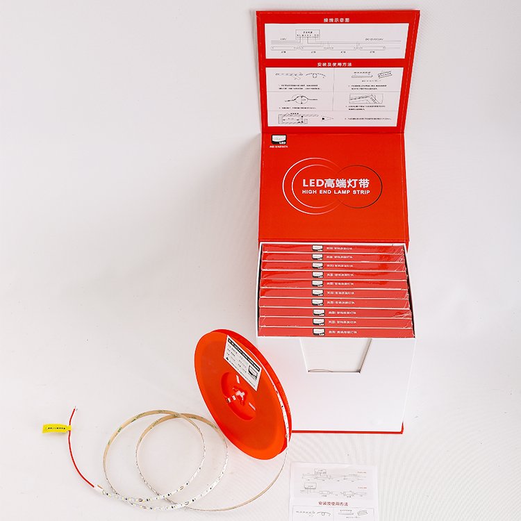 Competitive Price 8mm Width DC24V 12W SMD 2835 2700K 6500K Flexible LED Strip Light