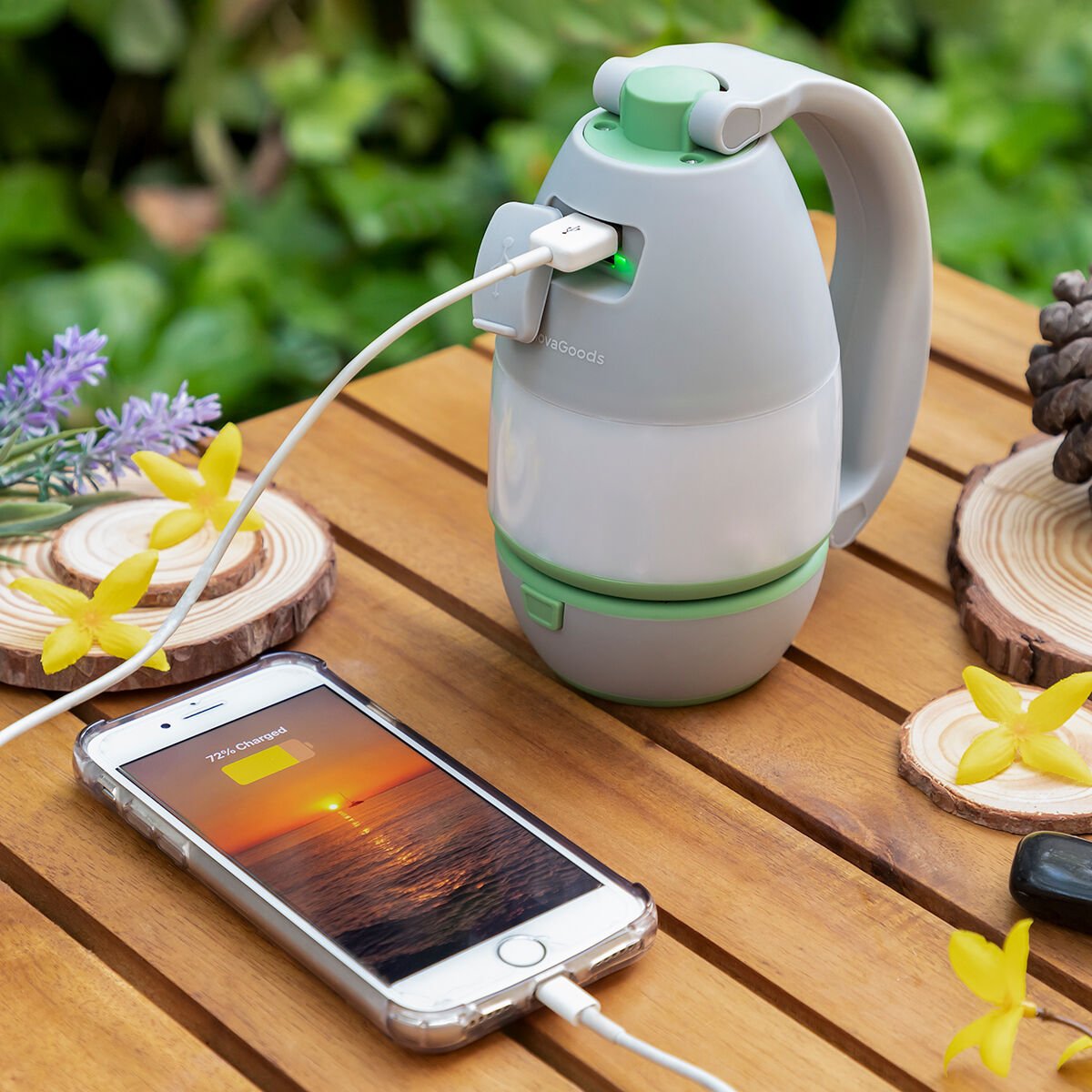 4-in-1 Multifunction Rechargeable Camping Torch Calam InnovaGoods Ring Chandelier for Living Room Pendant Light 18w Led Copper L