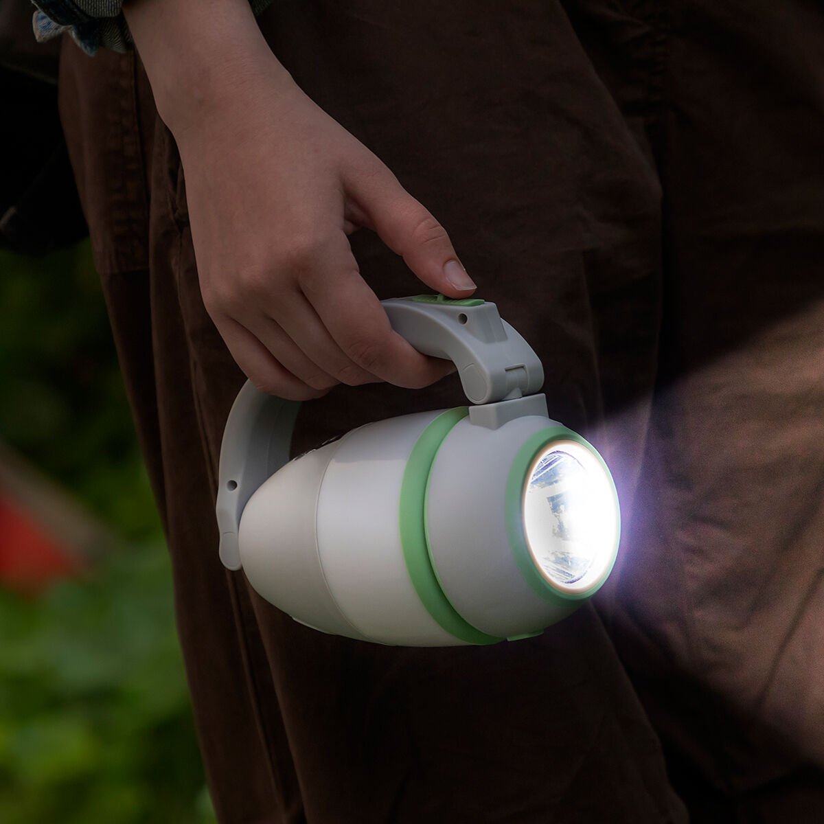 4-in-1 Multifunction Rechargeable Camping Torch Calam InnovaGoods Ring Chandelier for Living Room Pendant Light 18w Led Copper L