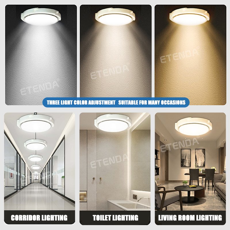High Quality Outdoor Solar Ceiling Light With Remote Control With Induction Waterproof Solar Ceiling Light
