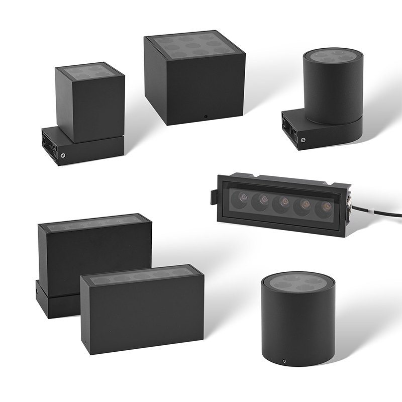 new design led linear Outdoor lighting IP65 IP54 10W Low UGR led Grille Down Ceiling Light up and down decor lamp