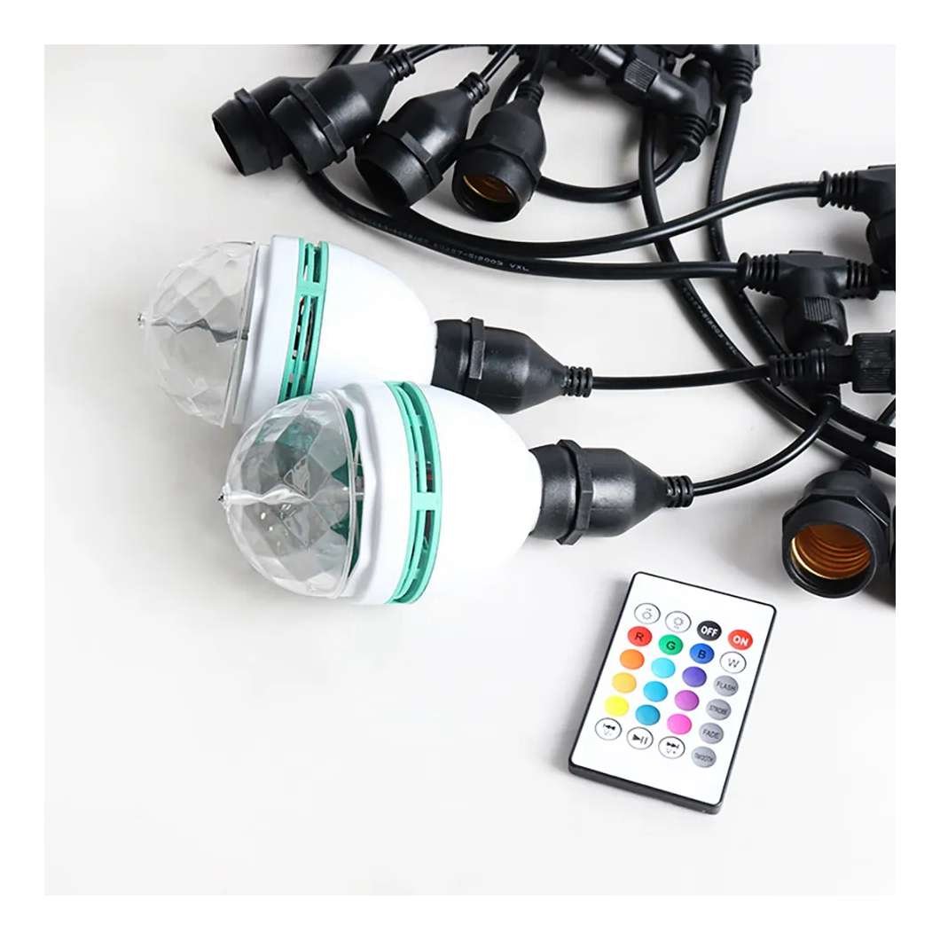 aoying 10m/20m/30m/40m/50m fairy 20 pies 6m 40 dmx-control- led globe ball fairy string lights garlan christmas tree