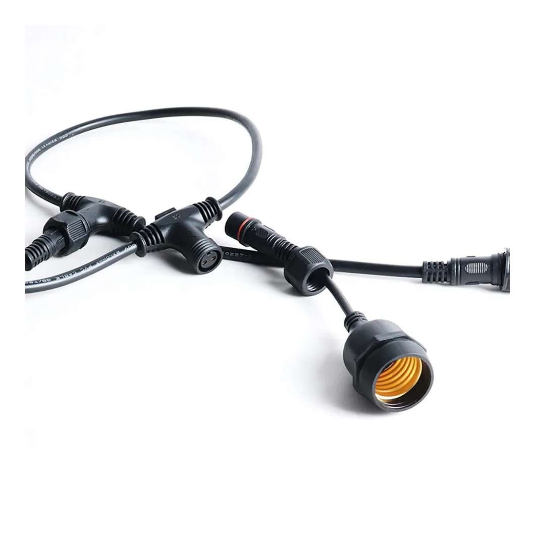aoying 10m/20m/30m/40m/50m fairy 20 pies 6m 40 dmx-control- led globe ball fairy string lights garlan christmas tree