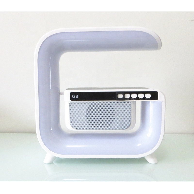 Lonvel Family warm Table Led light smart home charger G3 Phone Holder RGB Kids Karaoke wireless lamp speaker