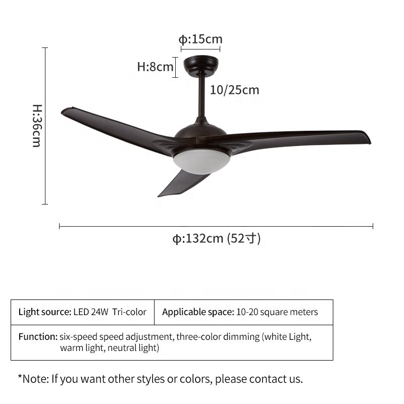 C253 52 ceiling fan with light kit with remote control 52 ceiling fan with light kit
