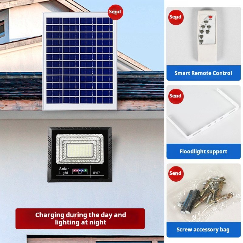 high lumen waterpoof aluminium 300w led solar flood light for Football Field