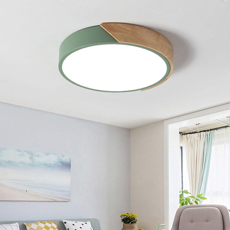 Luz De Techo Decorative Simple Energy Saving Living Room Bedroom Ceiling Lights Mounted Light