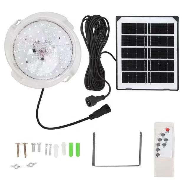 500W Easy to install indoor and outdoor waterproof high brightness Led solar ceiling lights