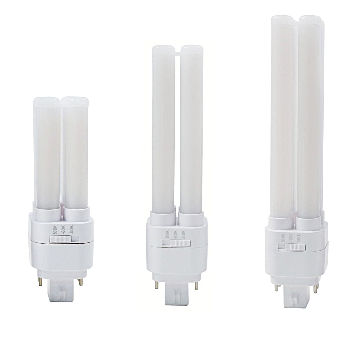Energy Saving G24 GX24 12W LED PL Light Indoor Hotel Ceiling Light 3CCT Adjustable LED Corn Light