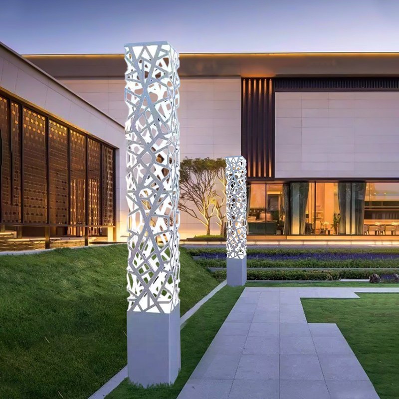Landscape lighting, outdoor lane, courtyard, square, lamp post, street lamp, ceiling lamp, LED garden decoration