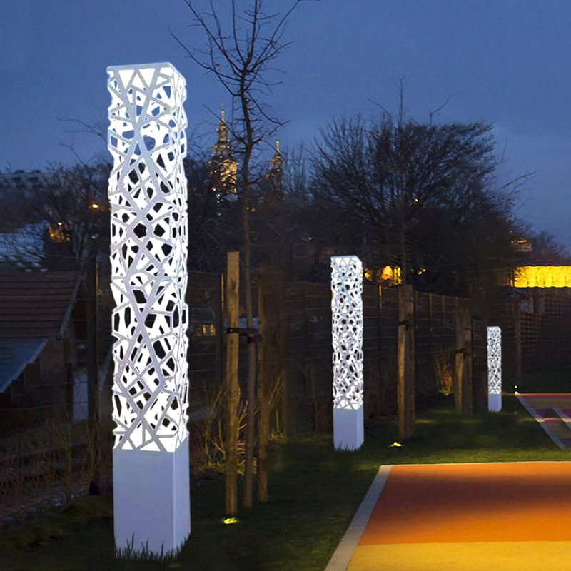 Landscape lighting, outdoor lane, courtyard, square, lamp post, street lamp, ceiling lamp, LED garden decoration