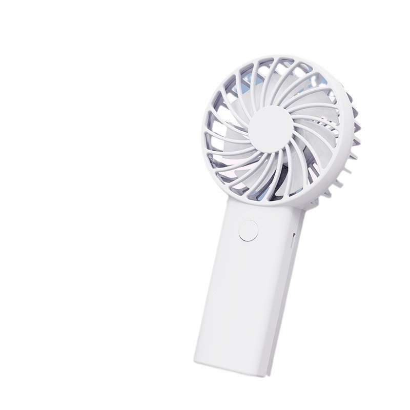 Portable Handheld Electric Fan Light Mini Household Car RV Outdoor Use Three Wind Speed Options