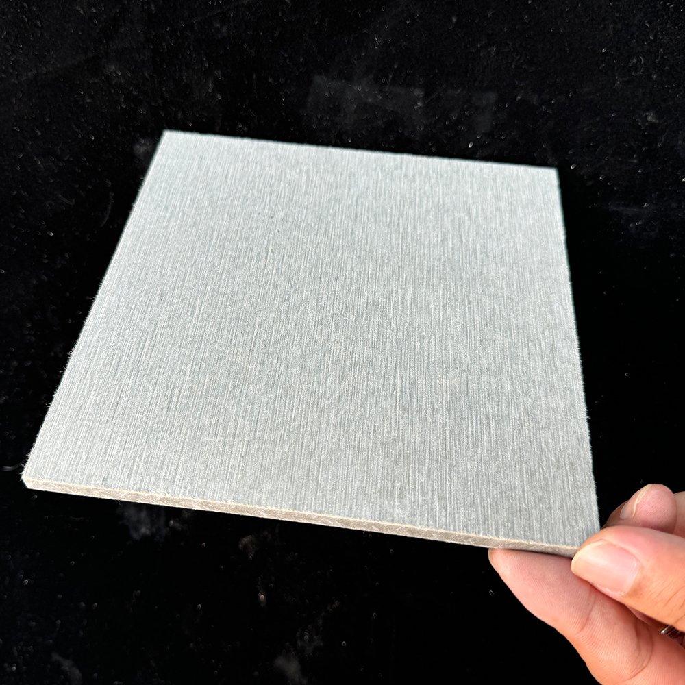 Industrial Grey Cement Fiber Board Exterior Cladding Wall Panel Building Facade Outdoor Ceiling Waterproof Fireproof