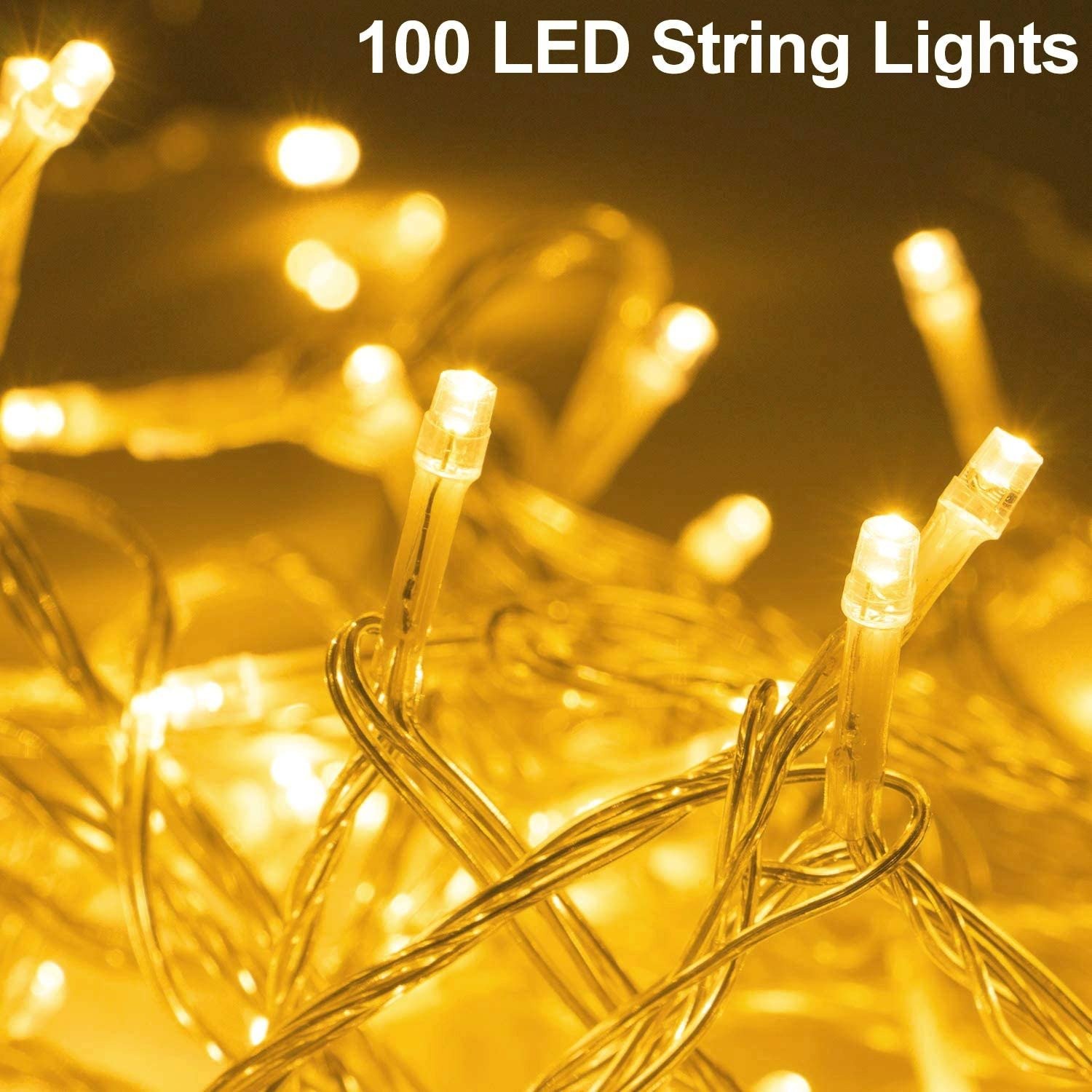 IP65 Waterproof Outdoor Window Smart USB LED Curtain Fairy String Light Christmas Luminous Lamp Beads