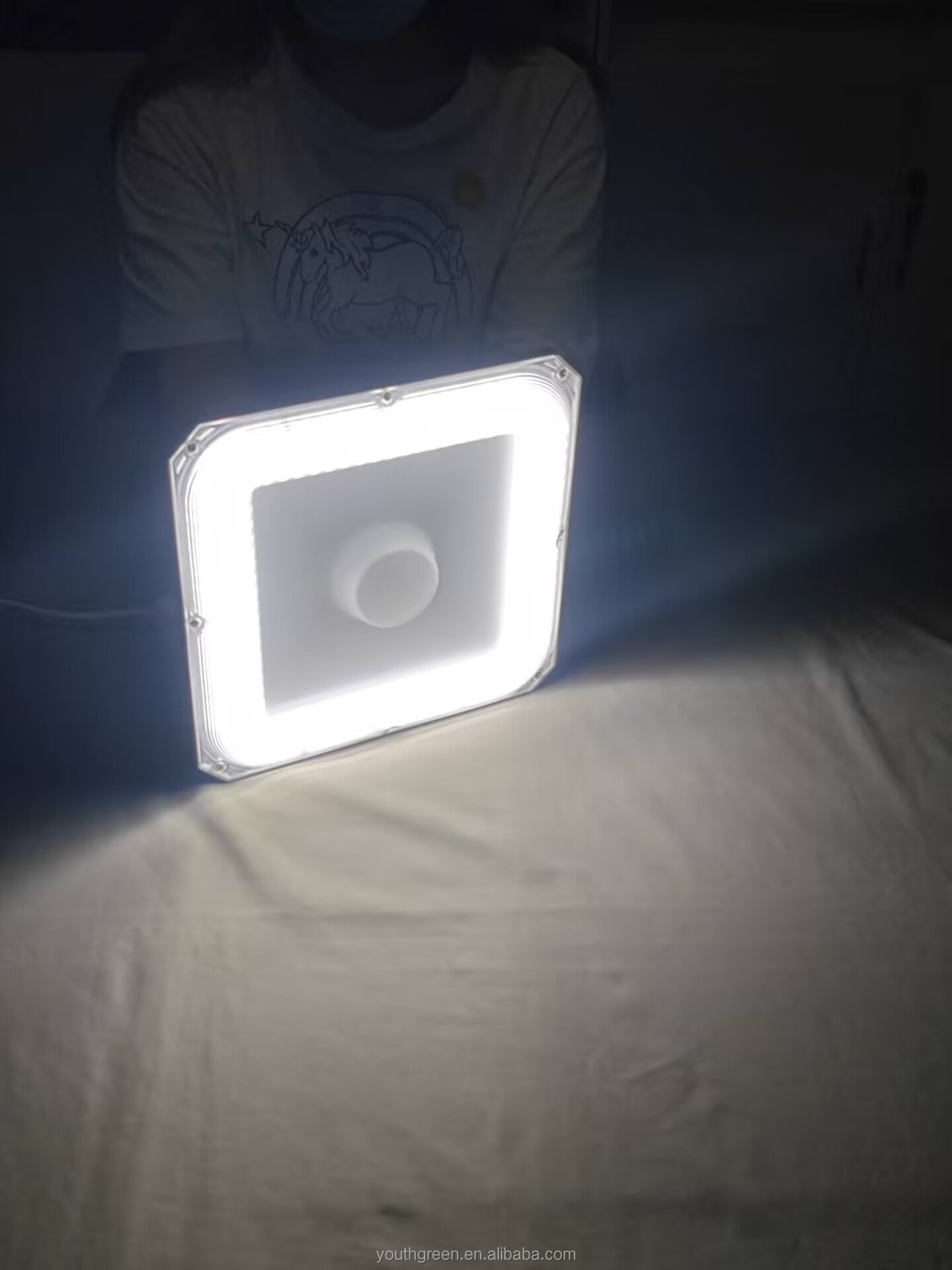 DLC ETL High Lumen Quality AC120-347V 80W 100W Outdoor Ceiling LED Garage Canopy Gas Station Light