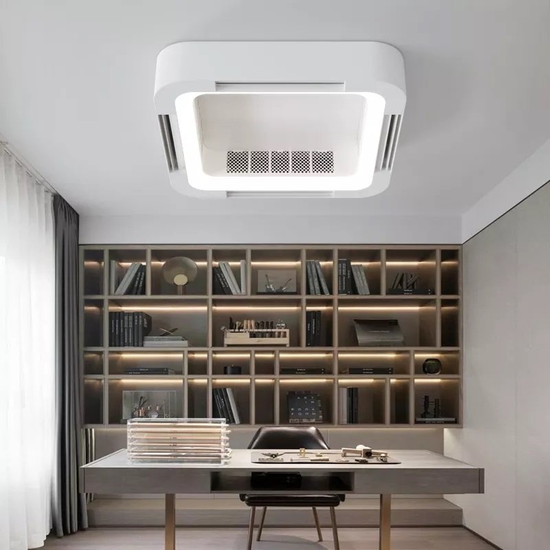 New Design Remote Control Bldc Bladeless Modern Led Ceiling Fan With Light
