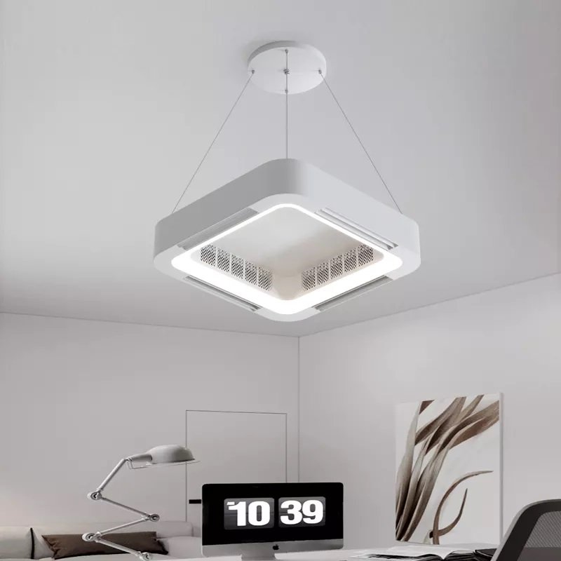 New Design Remote Control Bldc Bladeless Modern Led Ceiling Fan With Light
