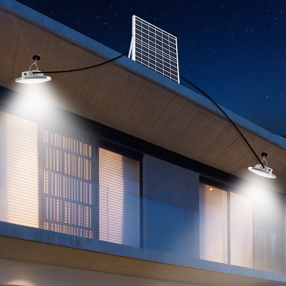 Solar Hanging Pendent Light Plastic 3.2V 80 ABS New Product Good Price Led Neon Light Strip 90LED Single & 180 LED Dual Outdoor