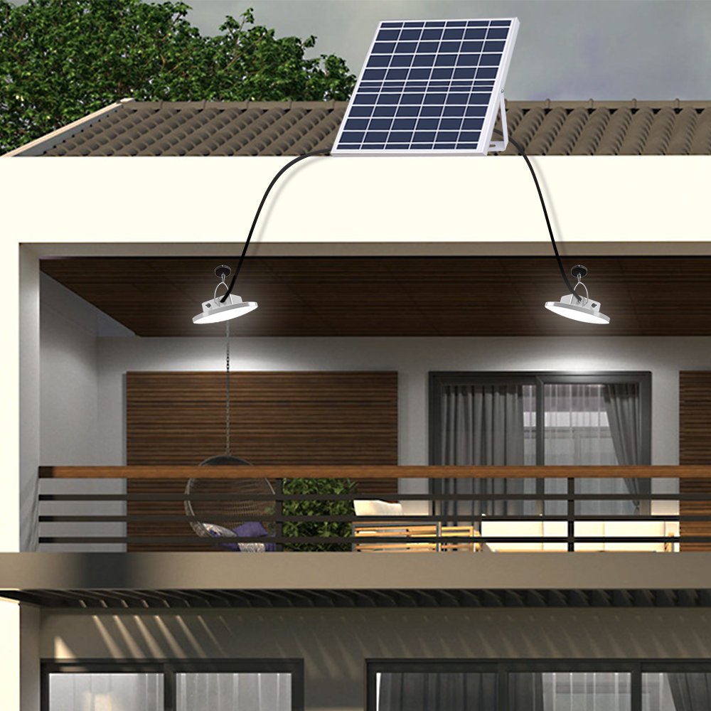Solar Hanging Pendent Light Plastic 3.2V 80 ABS New Product Good Price Led Neon Light Strip 90LED Single & 180 LED Dual Outdoor