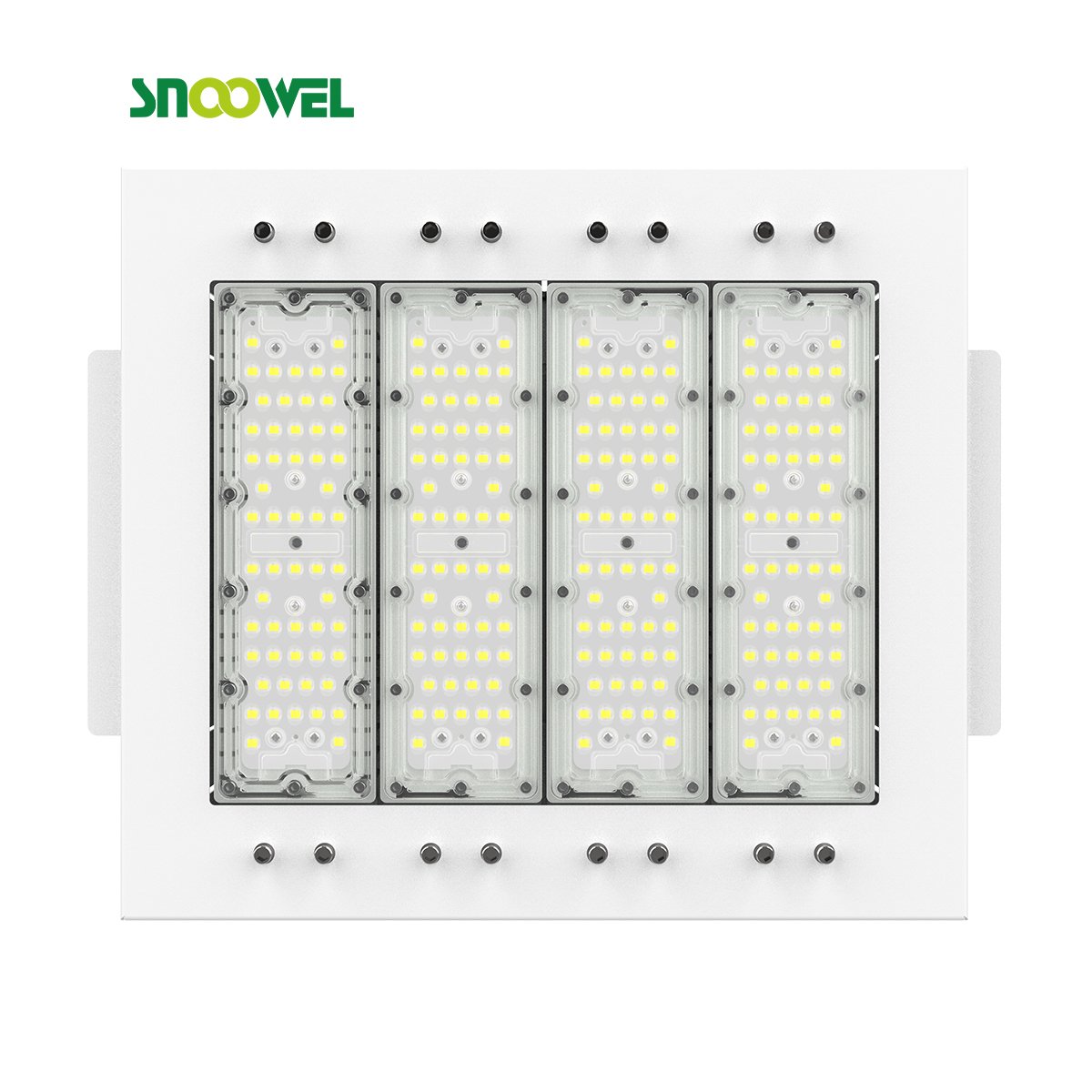 100W 150W 200W 240W Recessed/Embedded/Surface Mounted LED Canopy Light For Gas Station Lighting Exhibition Industrial Garage