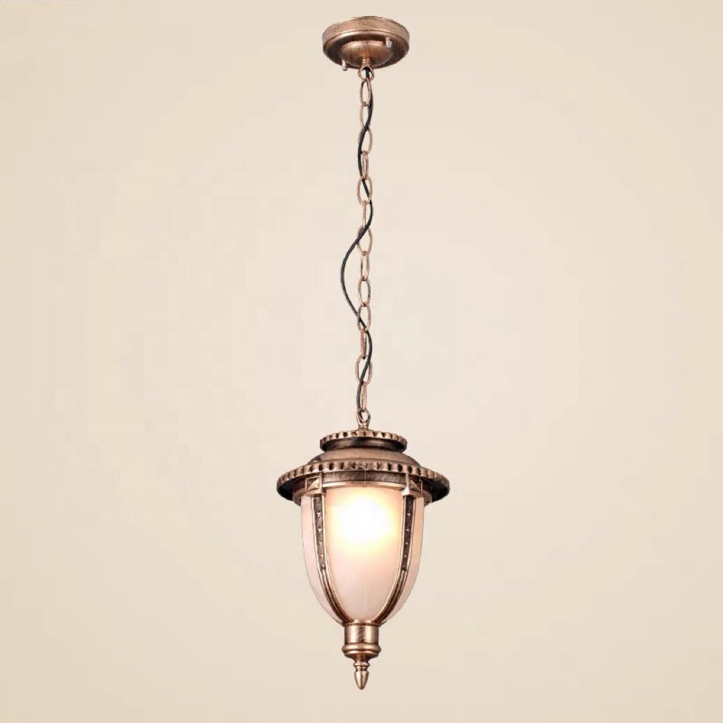 Corridor, foyer, hallway, bar counter, European style outdoor chandelier, waterproof pavilion, grape rack garden light