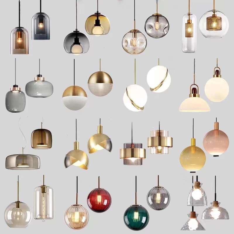 Modern Lighting Ceiling Chandelier Pendant Lamp Modern Glass Pendant Light
