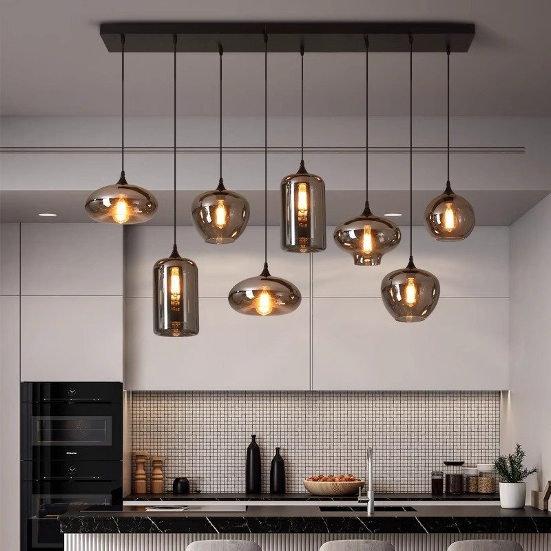 Modern Lighting Ceiling Chandelier Pendant Lamp Modern Glass Pendant Light