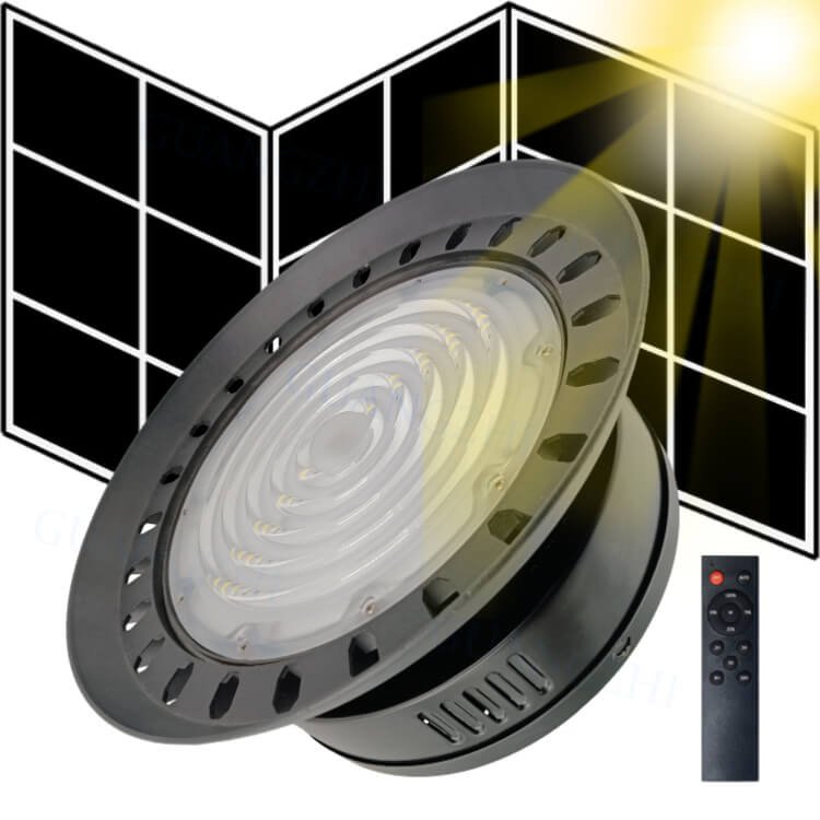 IP54 UFO Ceiling Solar Energy Indoor Light for Living Room Bedroom Courtyard Balcony Induction Lawn Garden Home House Corridor