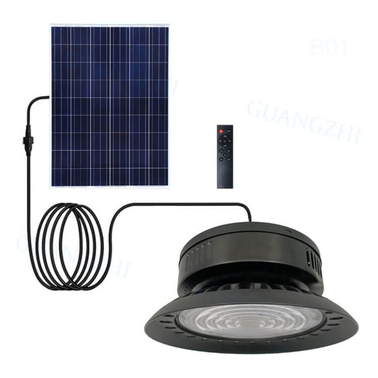 IP54 UFO Ceiling Solar Energy Indoor Light for Living Room Bedroom Courtyard Balcony Induction Lawn Garden Home House Corridor