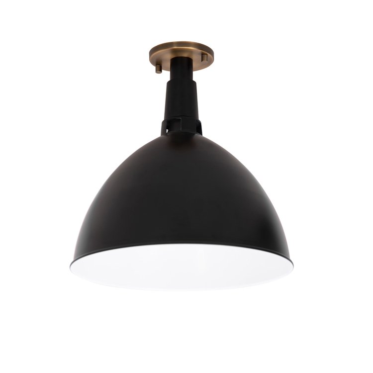 Matte Black Round LED Hotel Ceiling Lamp Modern Dimmable Ceiling Lights for Bedroom Kitchen Hallway