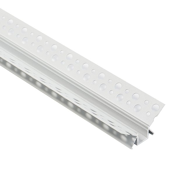 LED Linear Lights Aluminium Profile Pre-Built Finish Recessed Ceiling Lace Linear Light White with Lace Punch on Side