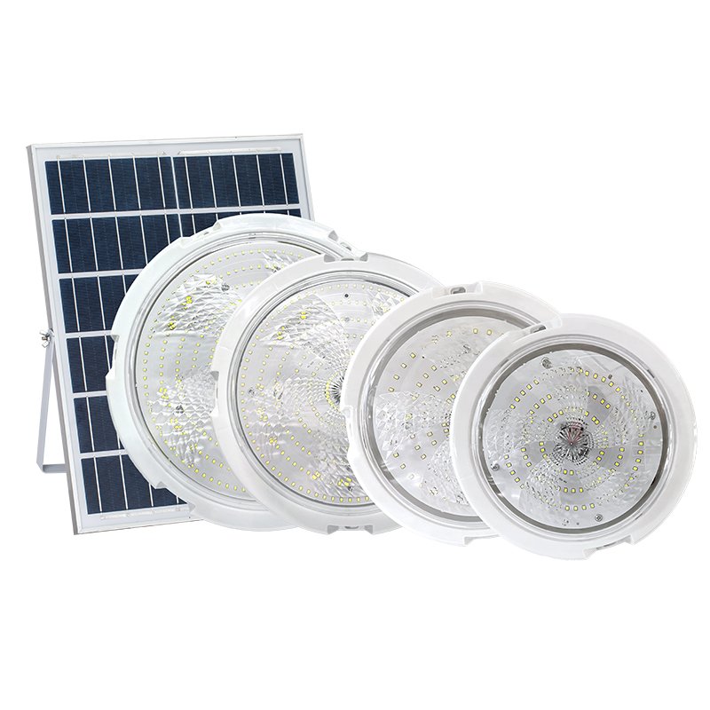 Solar Light Outdoor Brightness 50W 80W 100W 200W Indoor Solar Panel Ceiling Light