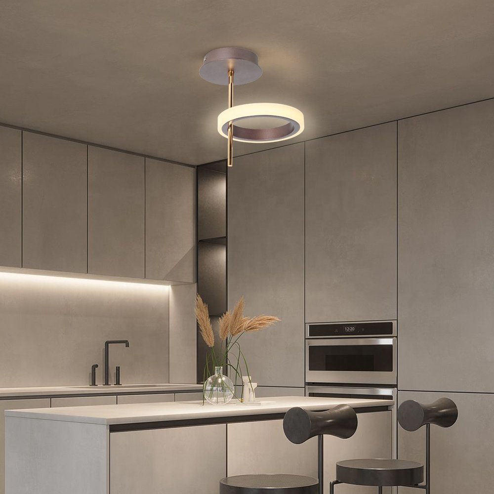 Sunsir SKD led ceiling lighting metal aluminum pendant lamps chandeliers lighting