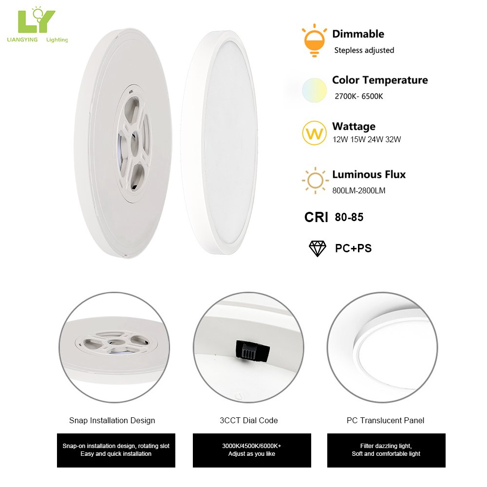 Modern Interior Building Eye Piano Barbershop Membrane Office Pop 18 Watt 120 Voltage Led Ceiling Light Lamp Lamps For Children