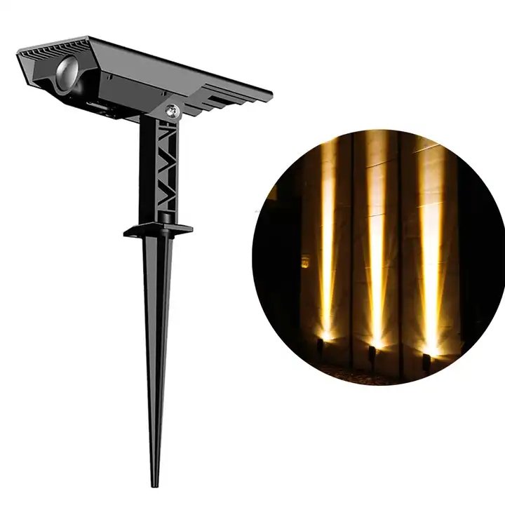 Waterproof Outdoor LED garden landscape pin spot light telescopic solar powered Solar led spot light