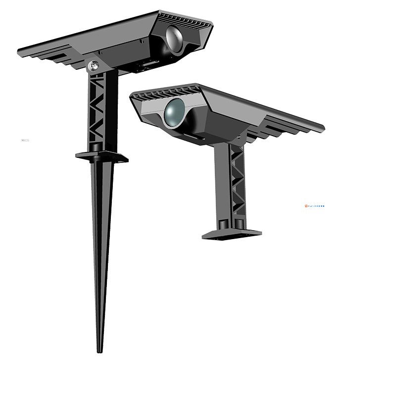 Waterproof Outdoor LED garden landscape pin spot light telescopic solar powered Solar led spot light