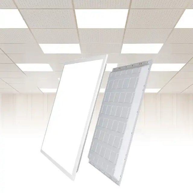Factory Price Indoor Lighting Round Square Led Panel Light Recessed Mounted Slim for Home Office Ceiling Modern 80 -20 - 50 Ip44