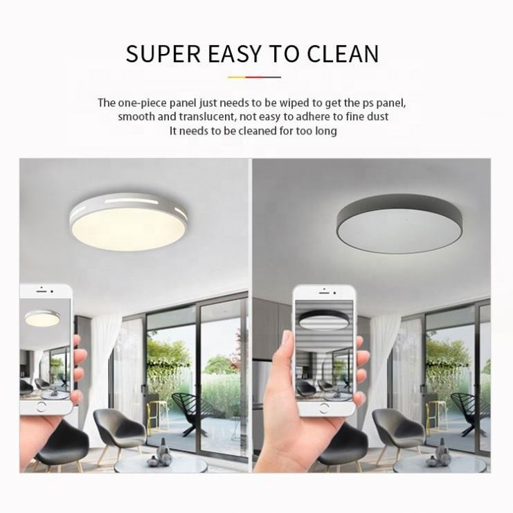 R230*50Mm Outdoor 220V Led Round Children Bedroom Pop Lamp Ip20 Ceiling Light