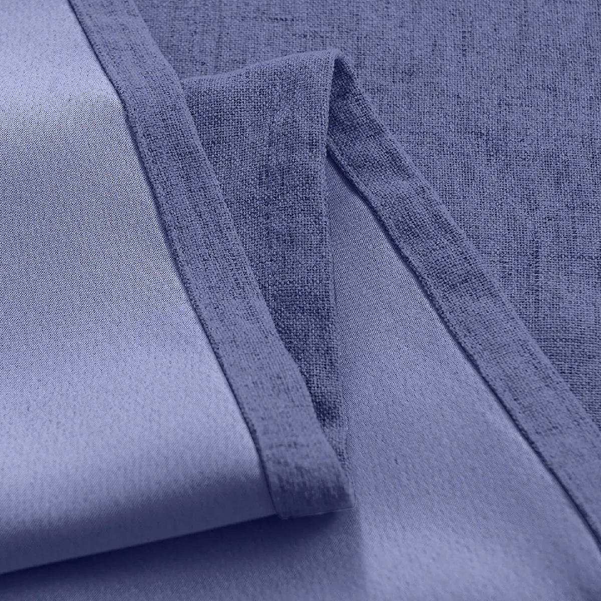 High Quality Machine Washable Curtains For Room / OEM Services Hot Selling Lightweight Customized Plain Curtains