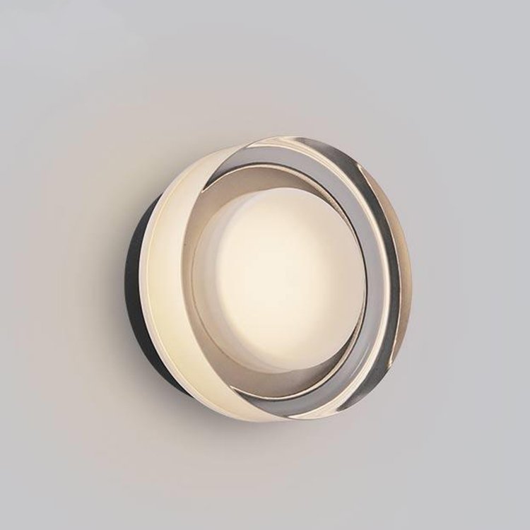 Outdoor waterproof wall light Villa courtyard balcony corridor building exterior lawn simple LED ceiling light