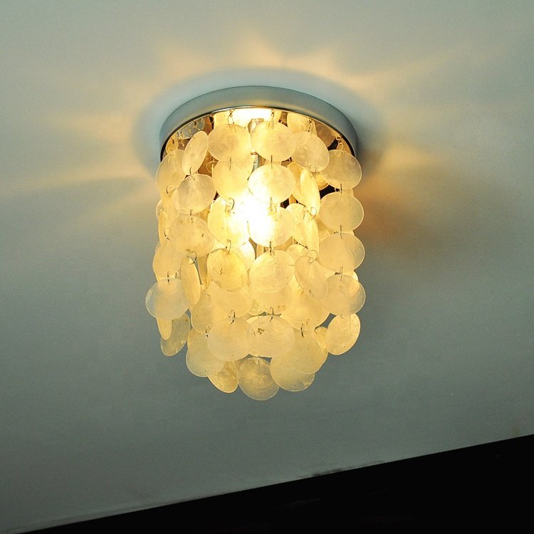 Crystal Ceiling Light 80 Surface Mounted Led Light Gold Bedroom IRON Round Aisle Hallway Minimalist Modern Bedroom Lamps 100 1.3