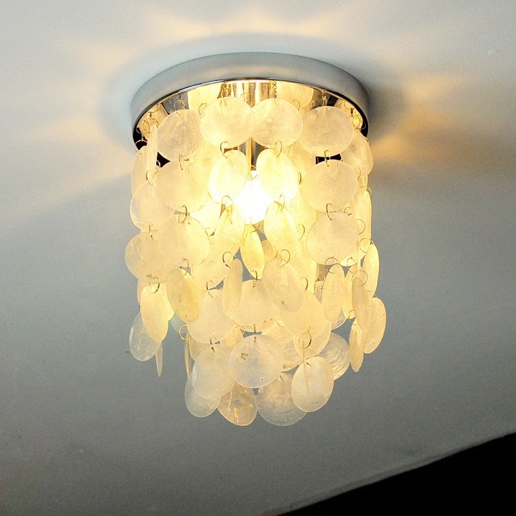 Crystal Ceiling Light 80 Surface Mounted Led Light Gold Bedroom IRON Round Aisle Hallway Minimalist Modern Bedroom Lamps 100 1.3