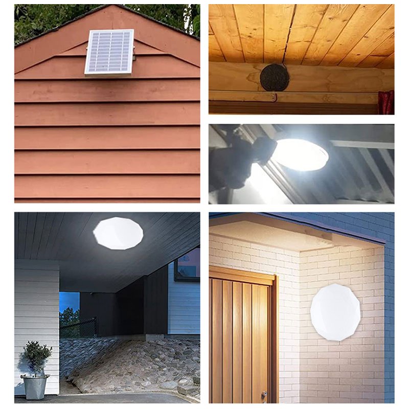 Waterproof Remote Control 50W TDSLCL2 Solar LED Ceiling Light OEM LED Ceiling Lamp