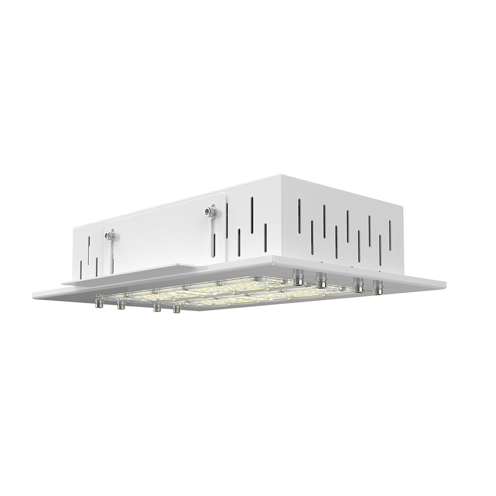5 Years Warranty Outdoor IP66 Petrol Gas Station Canopy Led Light 100W150W 200W 240W Recessed Surface Ceiling Led Canopy Lights
