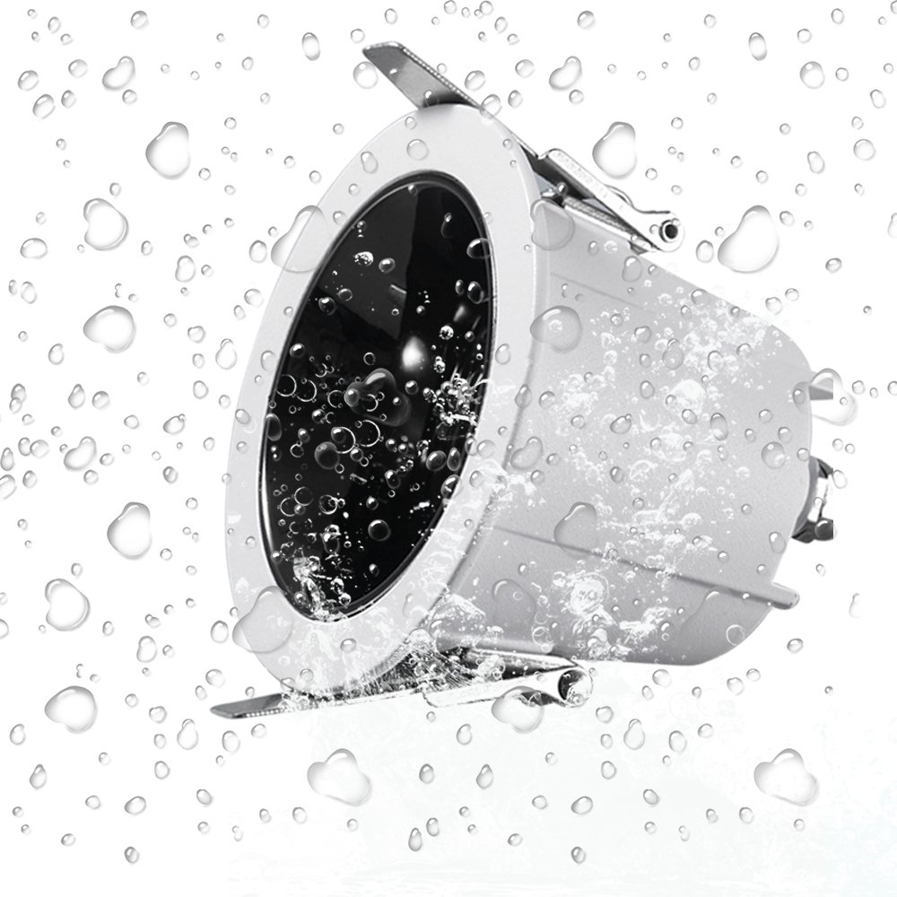 ETL Approved Outdoor Classic White Finish Black Reflector 4inch 6inch 9W12W 3CCT Waterproof IP65 Ceiling Downlight